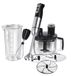 MPM MBL-11 Blender 1.75L 800W Zwart, Roestvrijstaal, Transparant