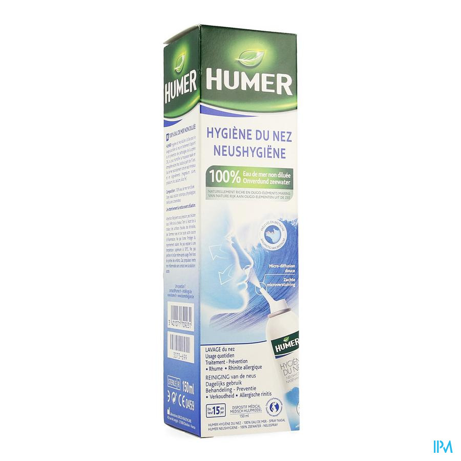 Humer Spray Isotonisch Volw 150ml