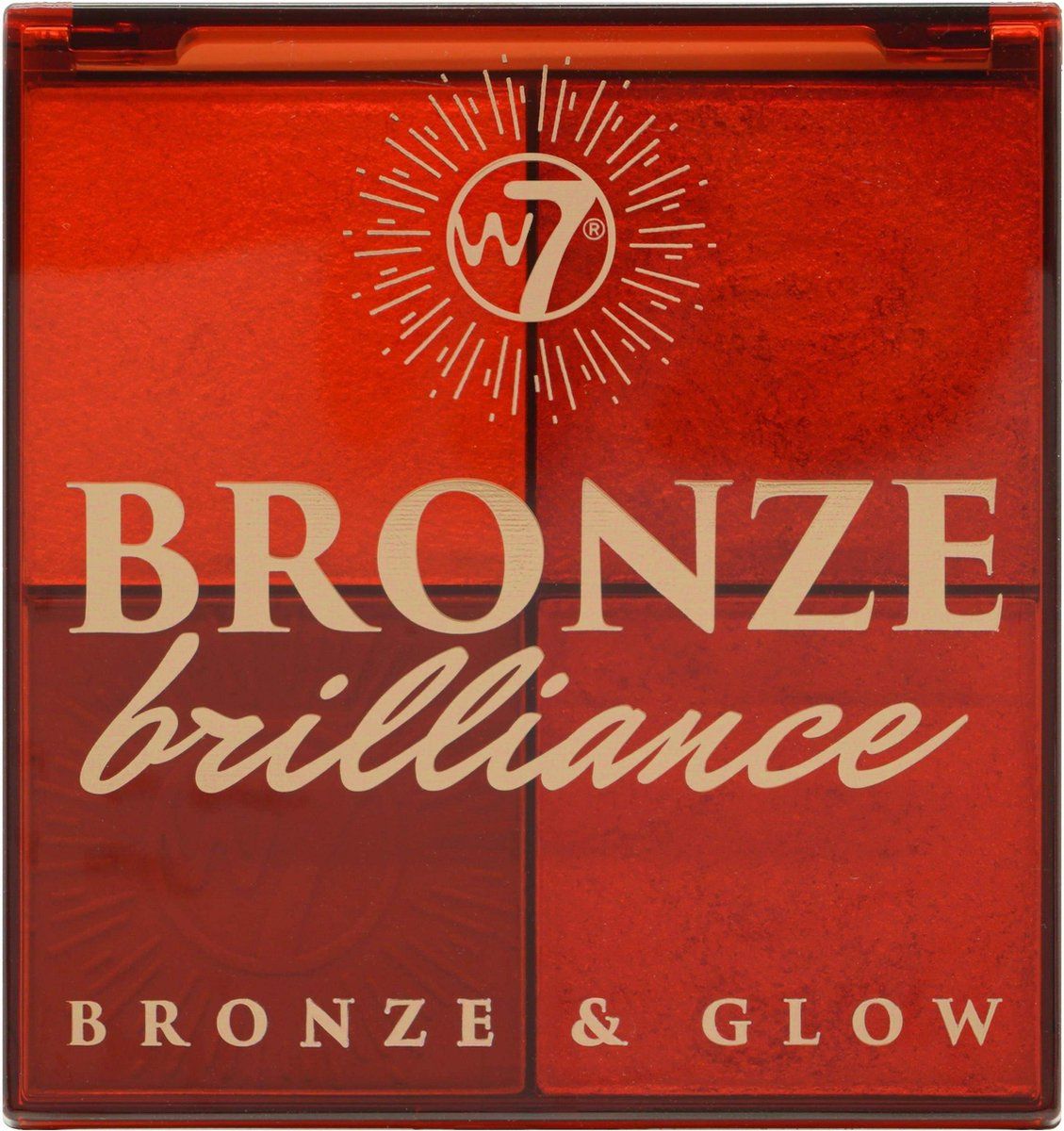 W7 Bronze Brilliance Bronzing Powder - Medium/Dark - 5056369101297