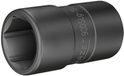 HAZET Jeu de douilles pour écrous de roue FORD 900SLG-18X20 · Carré creux 1/2 pouce (12,5 mm) · Profil de traction extérieur à six pans · SW 18 x 20 mm