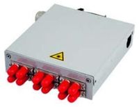 Telegärtner panneau de brassage pour rails de montage, 6xST-Duplex, boîtier métallique/boîtier métallique, multimode (H82050A0001)