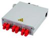 Telegärtner panneau de brassage pour rails de montage, 6xST-Duplex, boîtier métallique/boîtier métallique, multimode (H82050A0001)