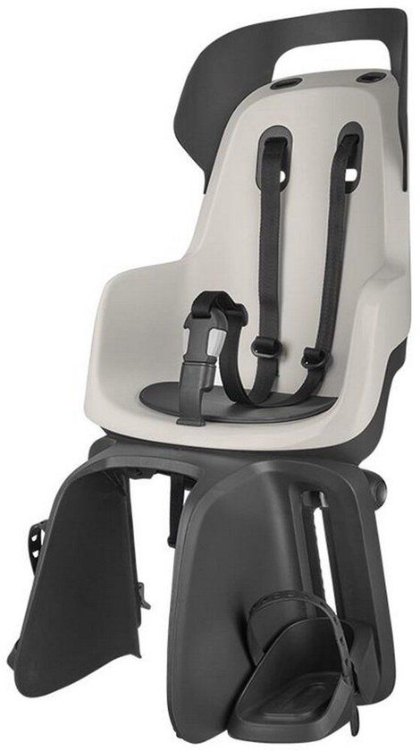 Bobike Maxi Go Fietsstoeltje Achter BD - Vanilla Cup Cake - Wit