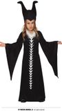 Fiestas Guirca Boze Fee Verkleedjurk Meisjes Polyester Zwart Mt 7-9 Jaar