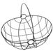 Alexandra House Living Fruitschaal, zwart, metaal, 29 x 22 x 12/24,5 cm