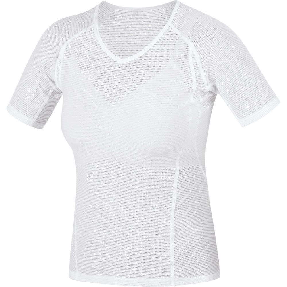 Gore Running Wear Base Layer Shirt - M - Wit - Dames