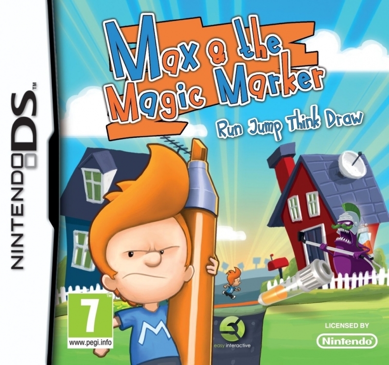 Easy Interactive Max and the Magic Marker Nintendo DS