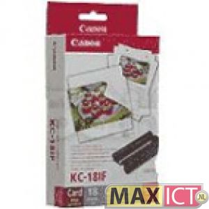 Canon KC-18IF Ink+Paper Set - 18 Sheets