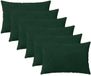 vidaXL - Kussensloop - 6 stuks - HEERLEN - Donkergroen - 40 x 60 cm - Fluweel