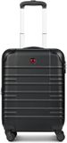 Wenger Amplar Evo 4 wielen Cabinewagen S 53 cm met uitbreidingsplooi - Harde bagage - Combinatieslot - black