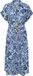 ONLY Blousejurk ONLJAKIRI Linnen Lange jurk Cerulean XS