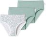 SCHIESSER - Heupslip - Meisjes - 3 stuks - Assorti 6 - Gebloemd - 100% Katoen - Maat 98