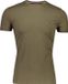 Tommy Hilfiger T-shirt Groen Getailleerd - Maat XS - Heren - Lente/Zomer Collectie - Katoen;Elastaan