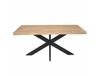 Table repas 8 personnes en bois clair