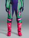 Alpinestars Pantalon Techstar Nomur 2026 Deep Purple Green Pink Fluo, Taille: 32