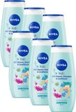 NIVEA Kids 3in1 Douche, Shampoo & Conditioner Magic apple scent - Formule douce et tendre - Pack avantage - 6x 250ml