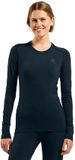 Odlo Merino 200 Lange Mouwen Basislaag Blauw XS Vrouw