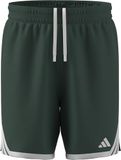 adidas M Everyday Pro Bball Short Shorts, team dark green/white, L