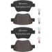 Brembo A.B.S. All Brake Systems Remblokken – Set 4-delig – Incl. Slijtage-indicator – ECE-R90