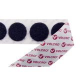 Velcro Klittenbandstippen Zelfklevend Alleen Lussen 19mm x 125 Wit