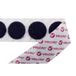 Velcro Klittenbandstippen Zelfklevend Alleen Lussen 19mm x 125 Wit