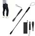 Relaxdays Schoenlepel - Telescopisch - 39-91 cm - Zwart
