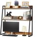 VEVOR Bureau Plank Tafel Organizer Tafel Plank 2-Tier Houtkleur