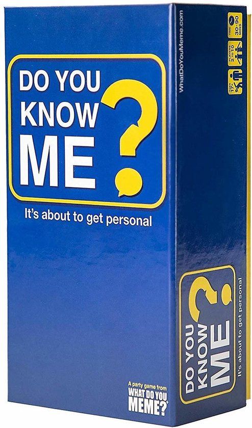 What Do You Meme Do You Know Me? - Adult Party Game