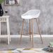 IDIMEX Barkrukken IREK, set van 2, kunststof - wit