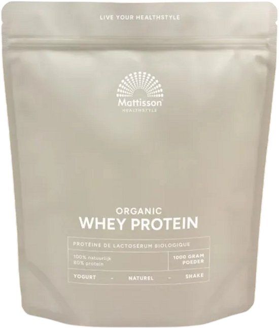 Mattisson HealthStyle Protein Poeder Naturel 1000GR