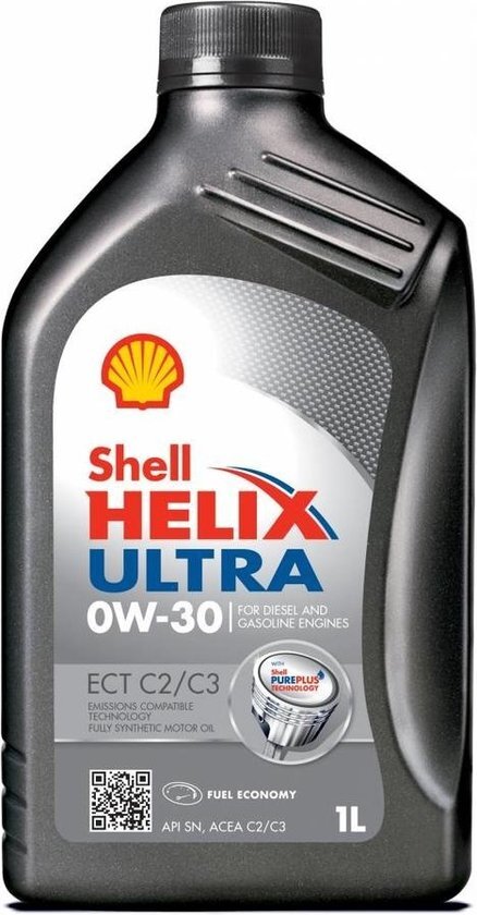 Shell Helix ect ultra 0W-30 1 liter
