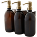Distributeur de savon mural triple chromé