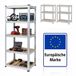 Merkloos Relaxdays Stellingkast - 200x80x60 cm - 875 kg - metaal - zilver