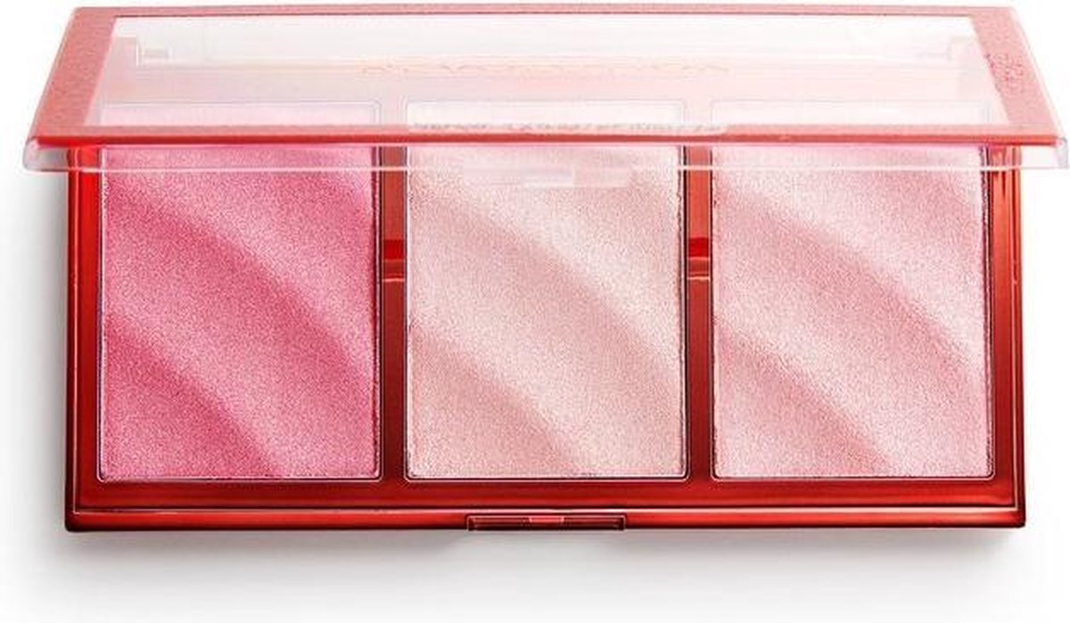 Makeup Revolution Precious Stone Highlighter Palette - Ruby Crush