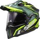 LS2 MX701 Explorer Spire Groen H-Vis Geel 06 Adventure Motorhelm - Maat L