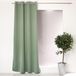 HomeMaison Rideau occultant vert Polyester