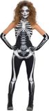 Amscan - Dames Kostuum Bone-A-Fied Babe Maat S