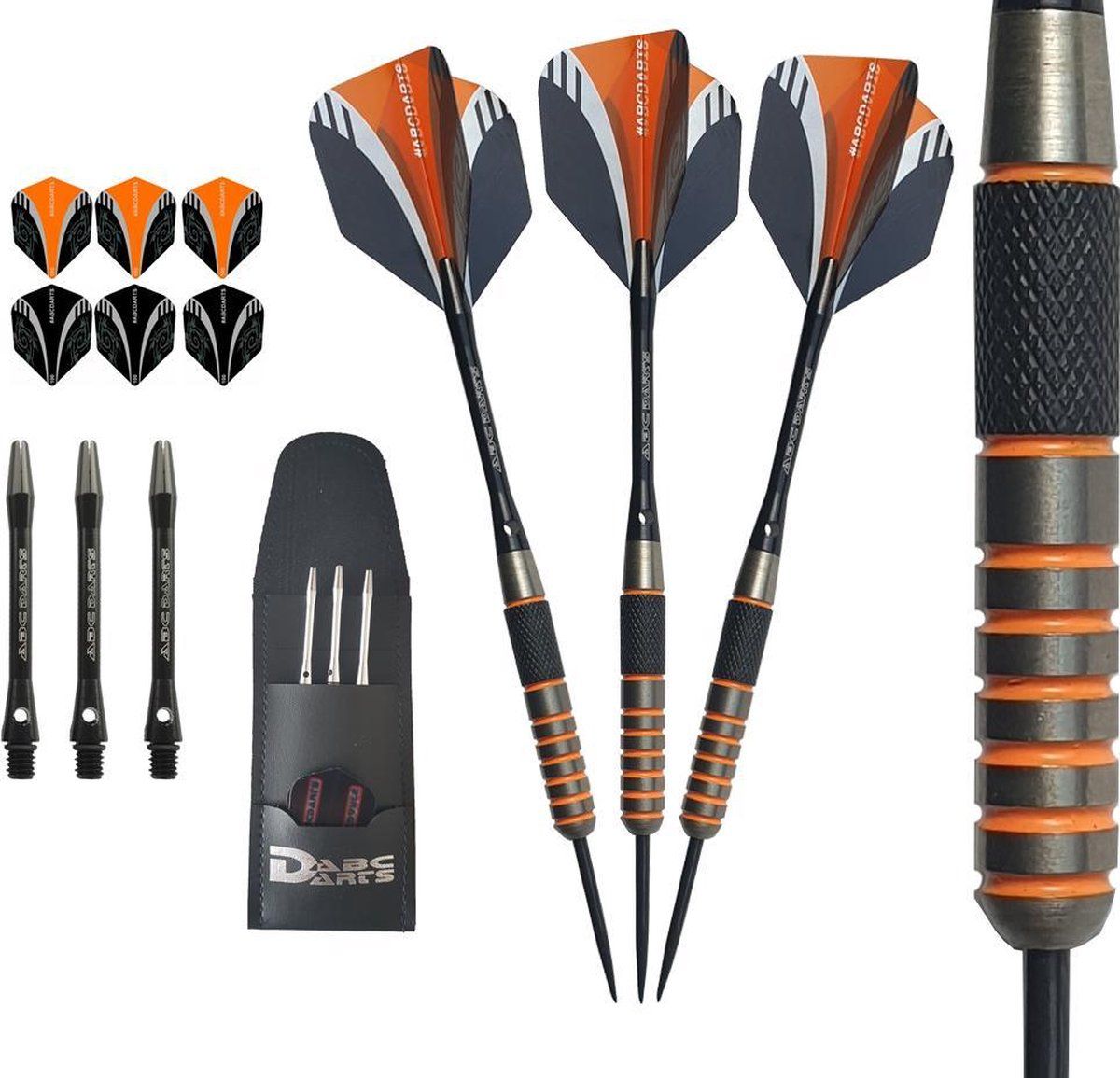 ABC Darts - Ambers 212 - 26 gram - Professionele Dartpijlen - 90%
