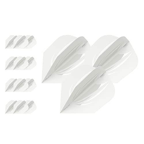 Target Darts 5 x Sets ID Pro. Ultra White No.6 Dart Vluchten - 15 in totaal
