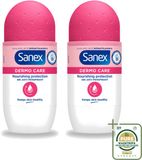 Sanex 2 x Dermo Care 48H roll-on anti-transpirant - 50 ml