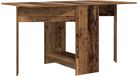 vidaXL Eettafel Bewerkt Hout Oud Hout Rechthoekig 138 x 70 x 73,5 cm
