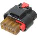 TE Connectivity 1-1456426-6 Boîtier femelle (câble) Contenu : 1 pièce(s) Package