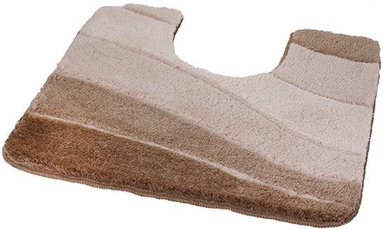 KLEINE WOLKE Toiletmat Ocean Grijs 55x50cm