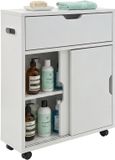 Merkloos Relaxdays Niskast - Wit - 17x67x52 cm - Voor Nis