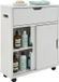 Merkloos Relaxdays Niskast - Wit - 17x67x52 cm - Voor Nis