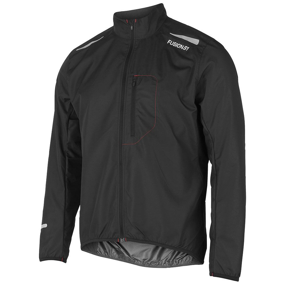 Fusion S1 Run Jacket zwart
