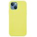 Apple Coque iPhone 15 en Silicone Liquide - Jaune