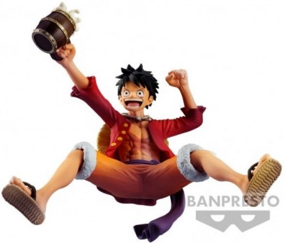 Banpresto One Piece It's A Banquet!! Monkey.D.Luffy Statue - 4983164192803
