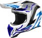 Airoh Aviator Ace 2 Ground Blauw Glanzend Offroad Helm - Helm