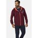 Jan Vanderstorm Sweatvest Plus Size RODERICH donkerrood